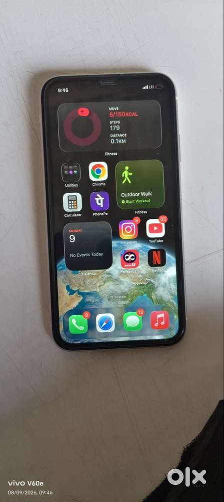 Iphone 11 with bill box all original battery health 71