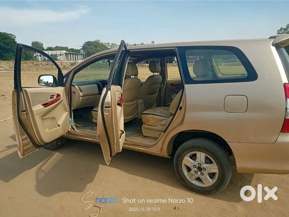 Family Used Innova With Gunine Reading