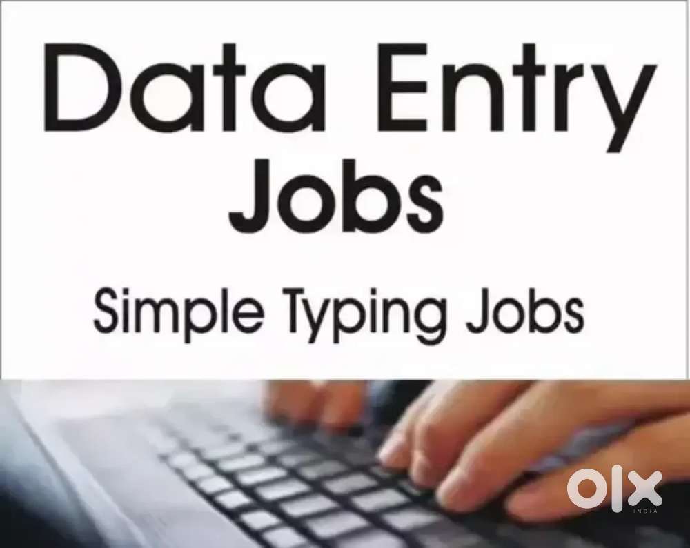 Part time job data entry typing work