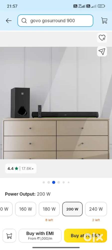 New soundbaar