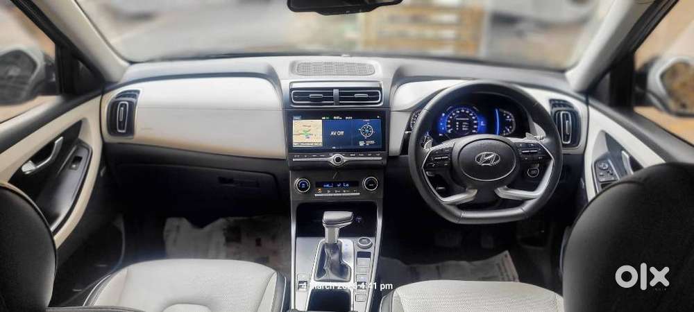 Hyundai Creta Sx (o) 1.5 Petrol Cvt Knight Dual Tone, 2021, Petrol