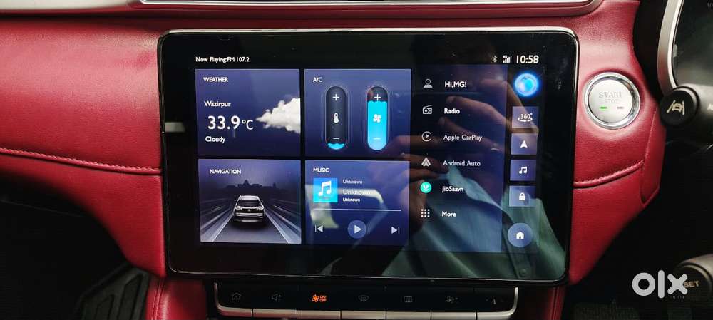 Mg Astor 1.3 Savvy Turbo At S Red, 2022, Petrol