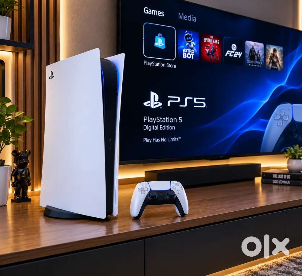 PS5 digital edition 1 month old bill box brand new condition