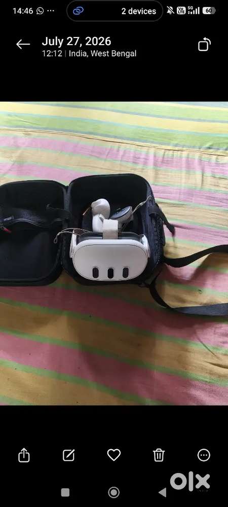 Meta quest 3  512 gb superb condition premium quality vr  1 year old