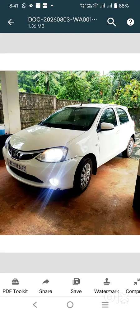 Toyota Etios Liva 2015 Diesel Good Condition