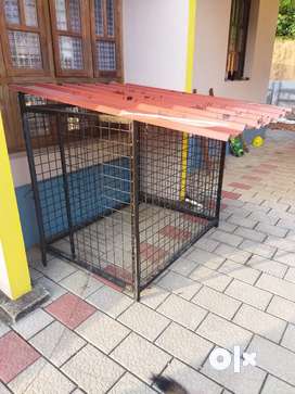 Dog cage online clearance olx