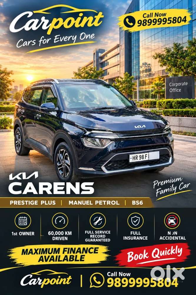 Kia Carens 1.4 Prestige 7 Str, 2022, Petrol