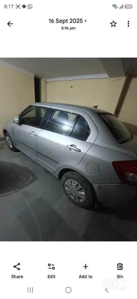 Maruti Suzuki Dzire Vxi 2013