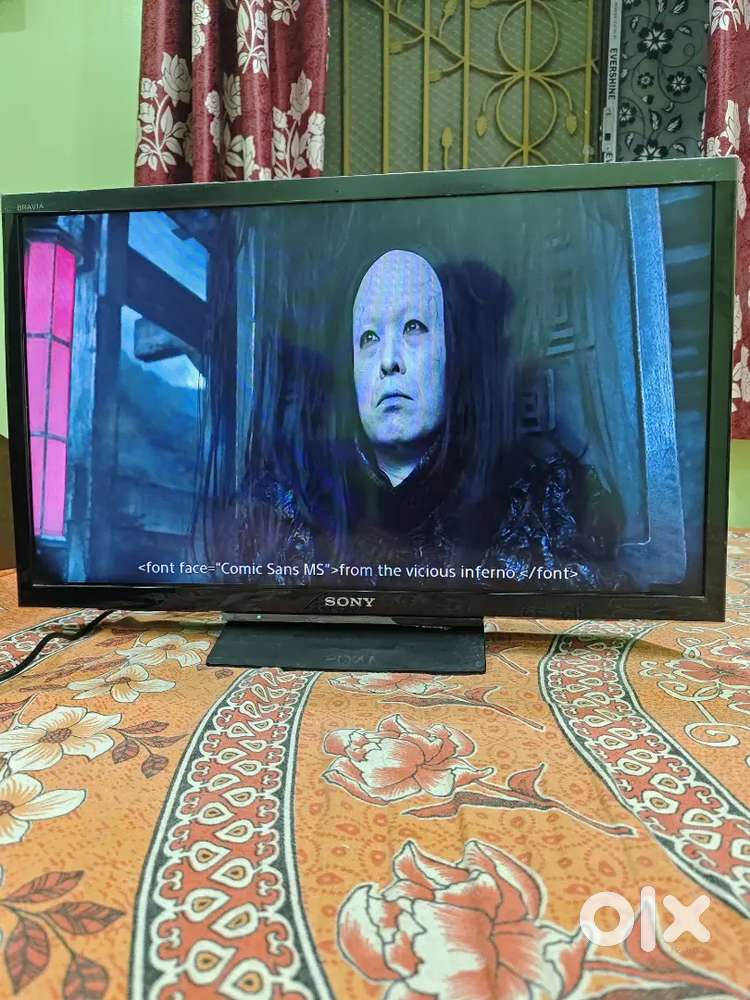 Sony Bravia LED TV 24 inch for Sale &ndash; Excellent Condition