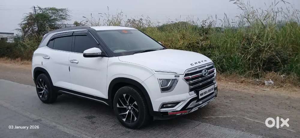 Hyundai Creta Facelift 2021 Diesel Well Maintained All Brand New Tyres