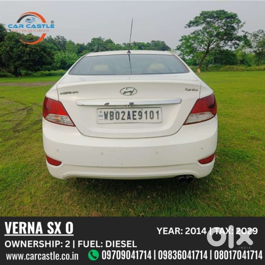 Hyundai Verna Sx Option, 2014, Diesel