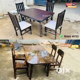 Coffee table deals with chairs olx