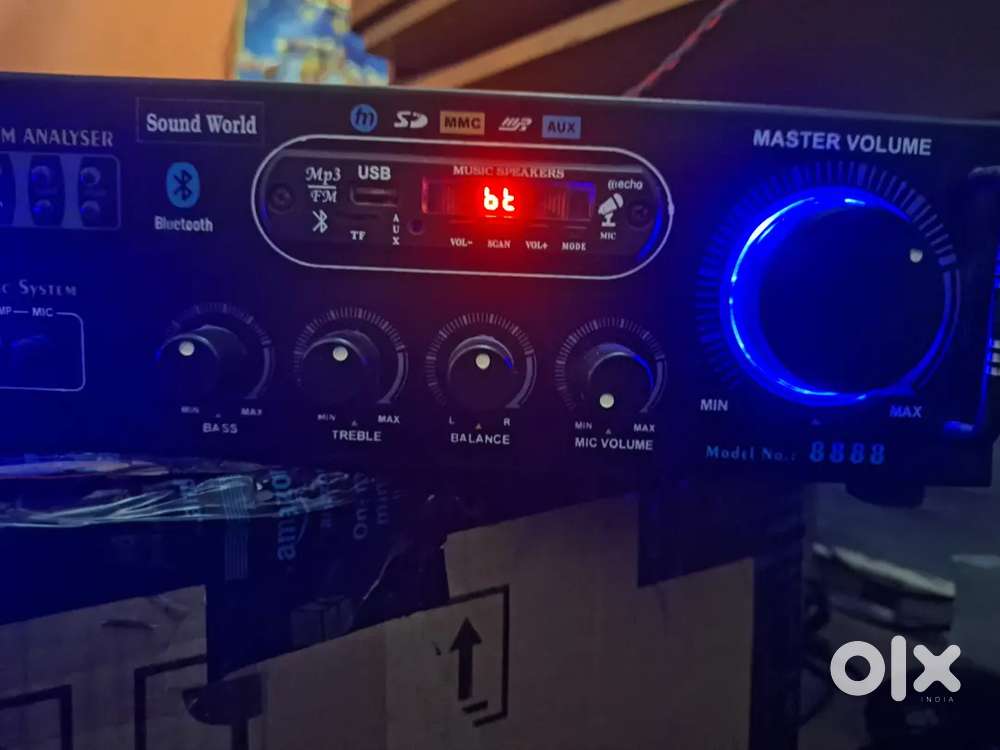Amplifier with to colum