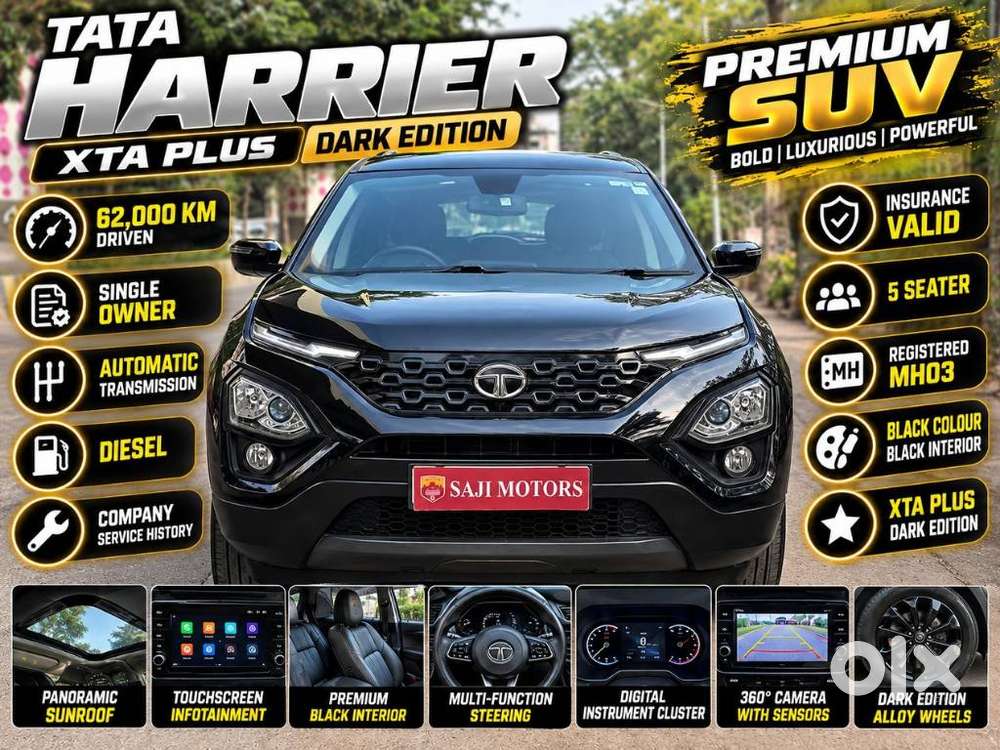Tata Harrier 2.0 Kryotec Xta Plus Dark Edition, 2022, Diesel