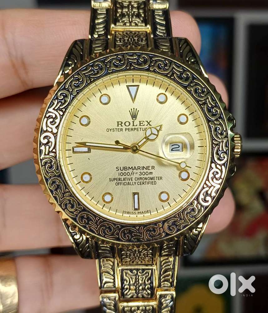 Rolex Vintage Watch for Men Beautiful Design Ultra luxury look for men