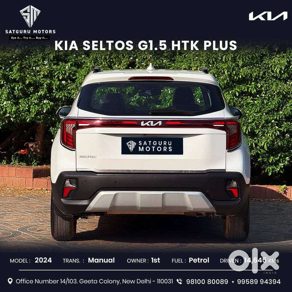 Kia Seltos Htk Plus G, 2024, Petrol