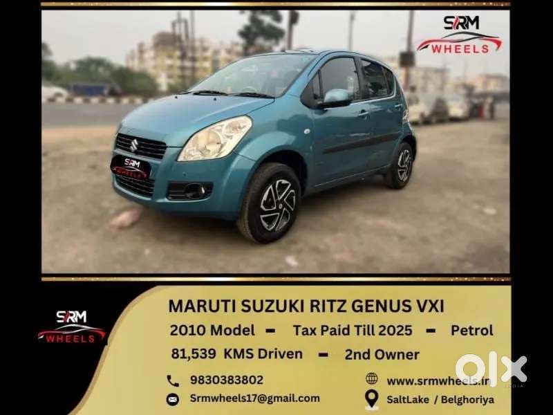 Maruti Suzuki Ritz Genus Vxi, 2010, Petrol