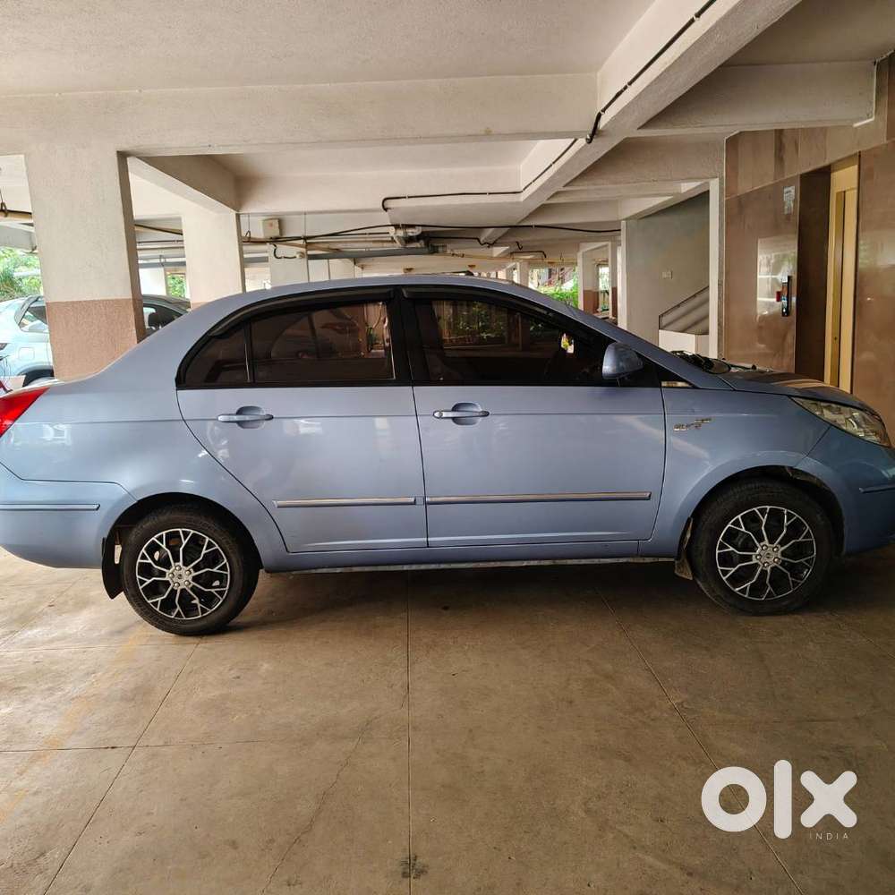 Tata Manza Aura Quadrajet 2010 — Diesel, Aqua Blue