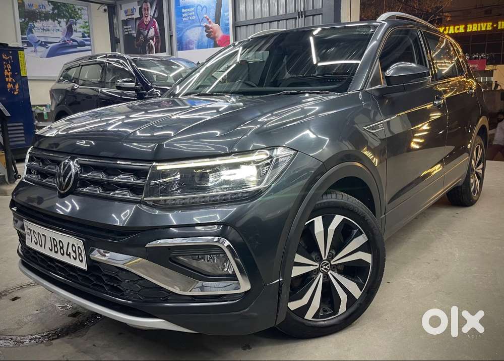 2 Yrs Warranty Vw Taigun Gt Plus 1.5 Tsi Petrol Dsg 2022 Model.