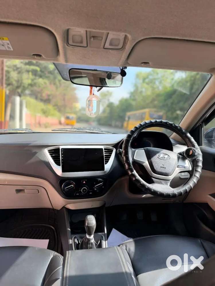 Hyundai Verna Black Colour Customized