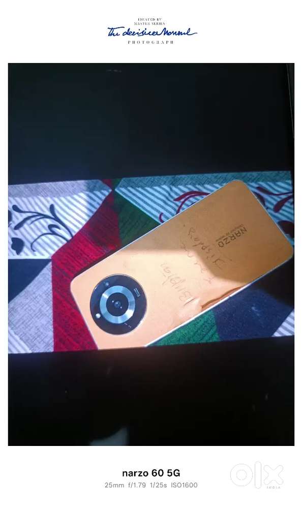 Narzo 60 5G 8/128 best condition phone only display change