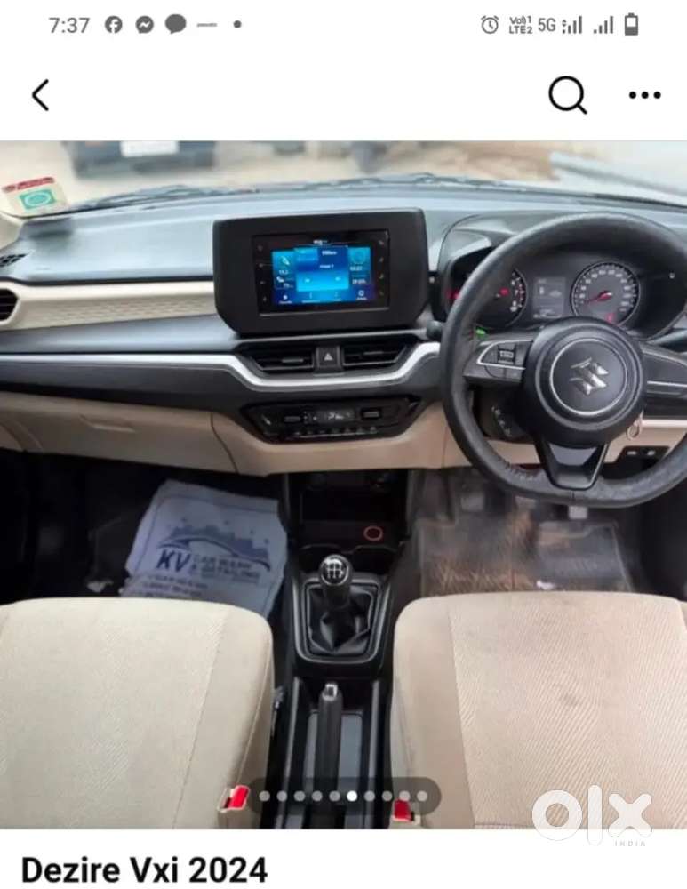 Maruti Suzuki Dzire 2024  December  Reverse Camera   Company Service