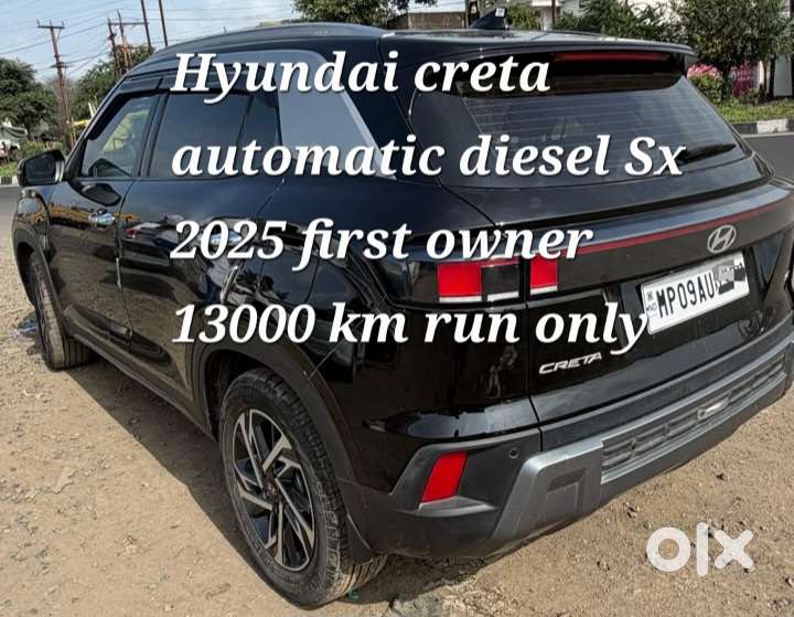 Hyundai Creta Sx (o) 1.5 Diesel Automatic Knight Dual Tone, 2025, Di..