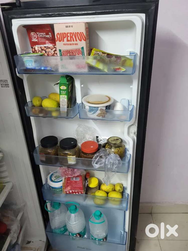 Fridge in School block,Shakarpur Khas