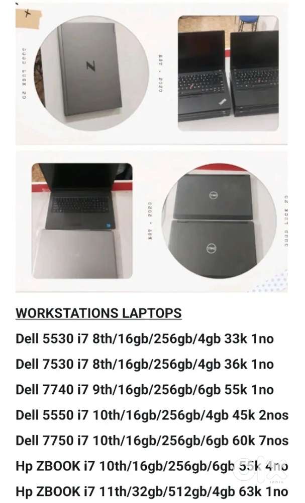 (4th-12th Gen),MAC Dell HP Lenovo (13k-50k)Budjet H-TECH Virugambakkam