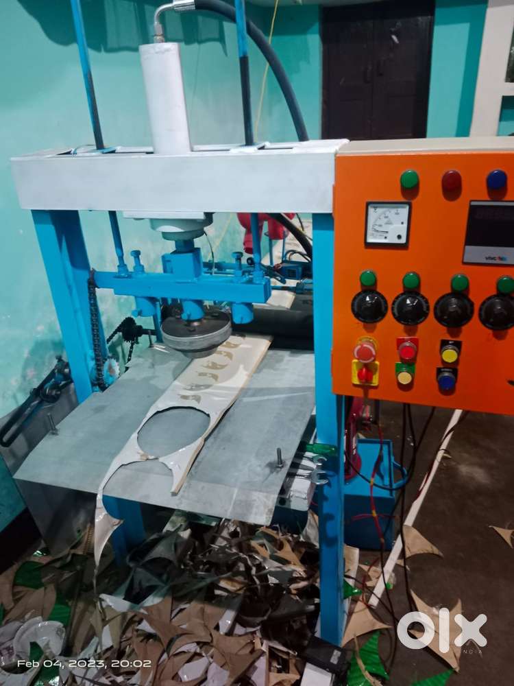 Plate and katori machine