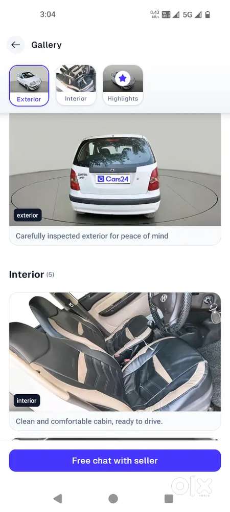 Hyundai Santro Xing Gls 2014