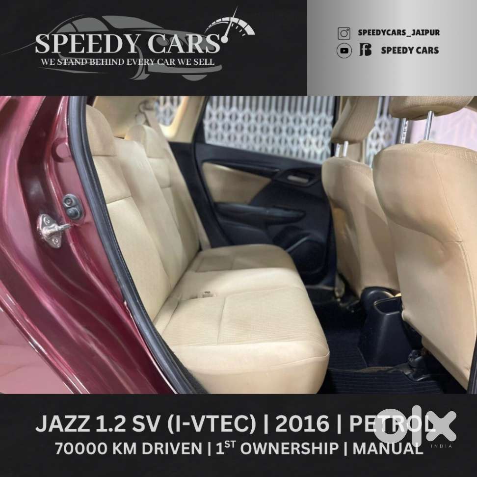 Honda Jazz 1.2 Sv I Vtec, 2016, Petrol