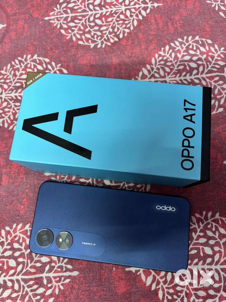 Oppo A17 midnight black 64gb 4 gb RAM
