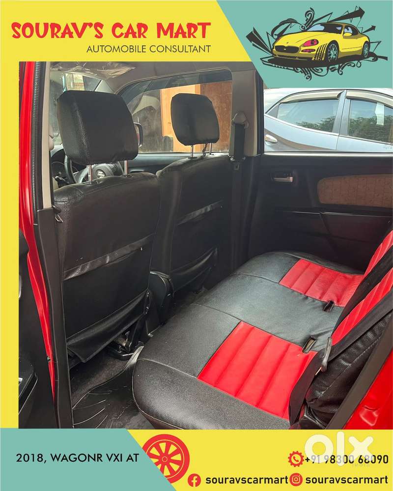 Maruti Suzuki Wagon R 1.0 Vxi Amt, 2018, Petrol