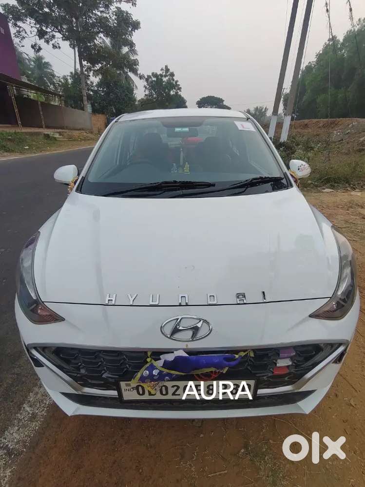 Hyundai Aura Sx Petrol 2023 Best Condition With Push Bottom Start