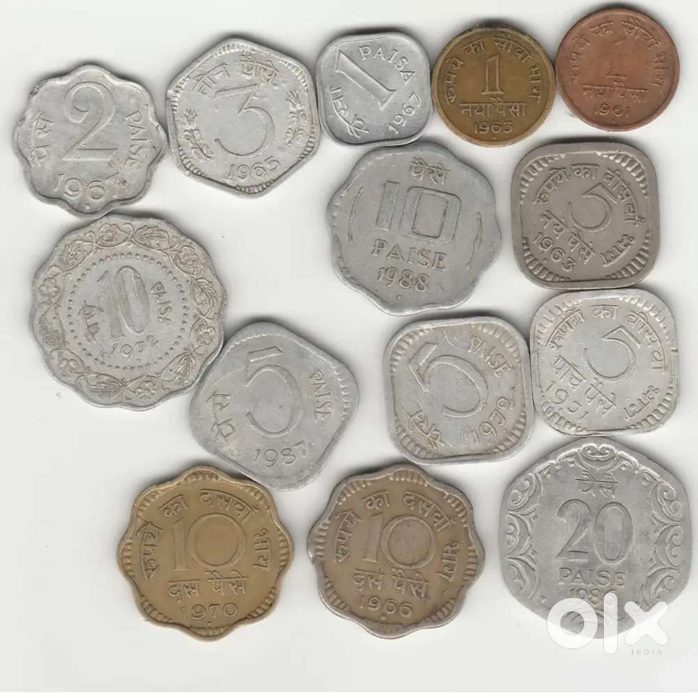 14 old coins