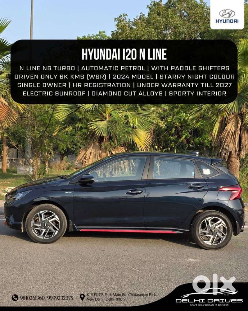 Hyundai I20 N Line N6 1.0 Turbo Dct, 2024, Petrol