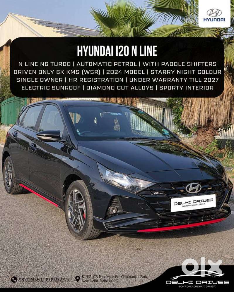 Hyundai I20 N Line N6 1.0 Turbo Dct, 2024, Petrol