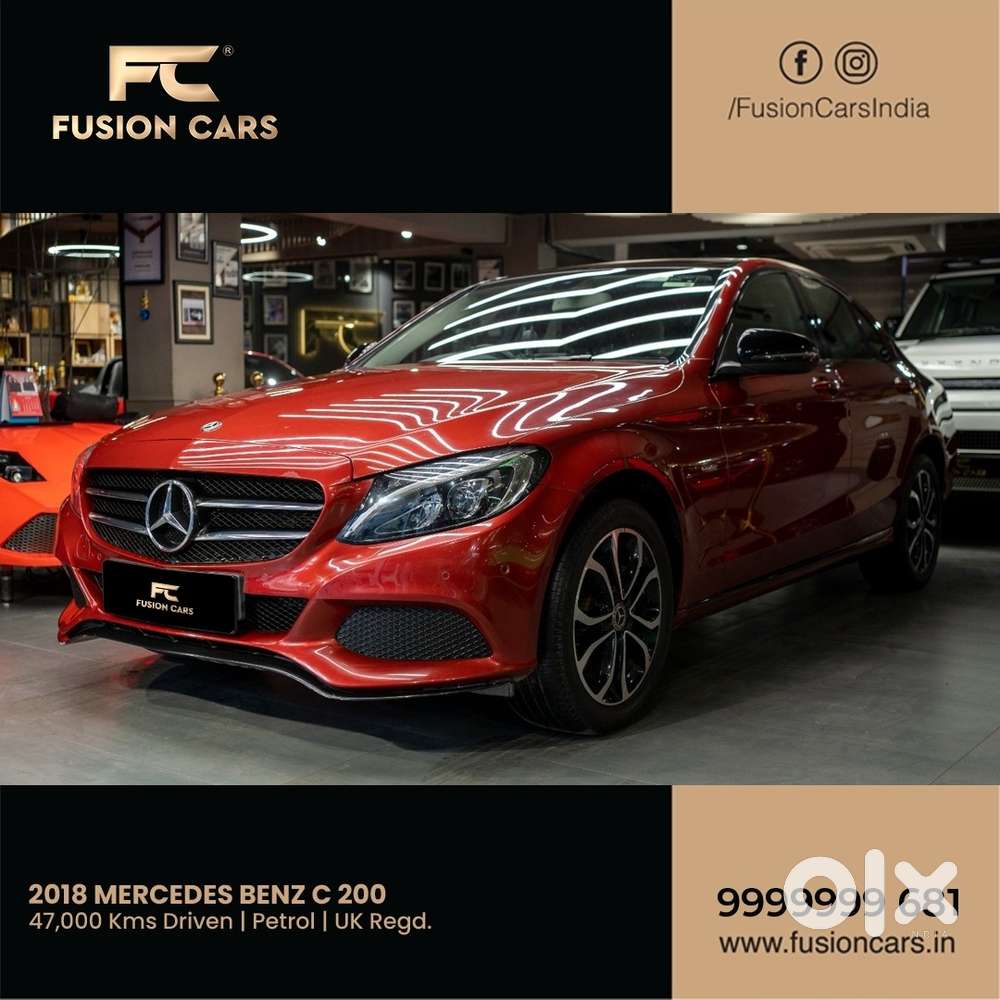 Mercedes-benz C-class C 200, 2018, Petrol