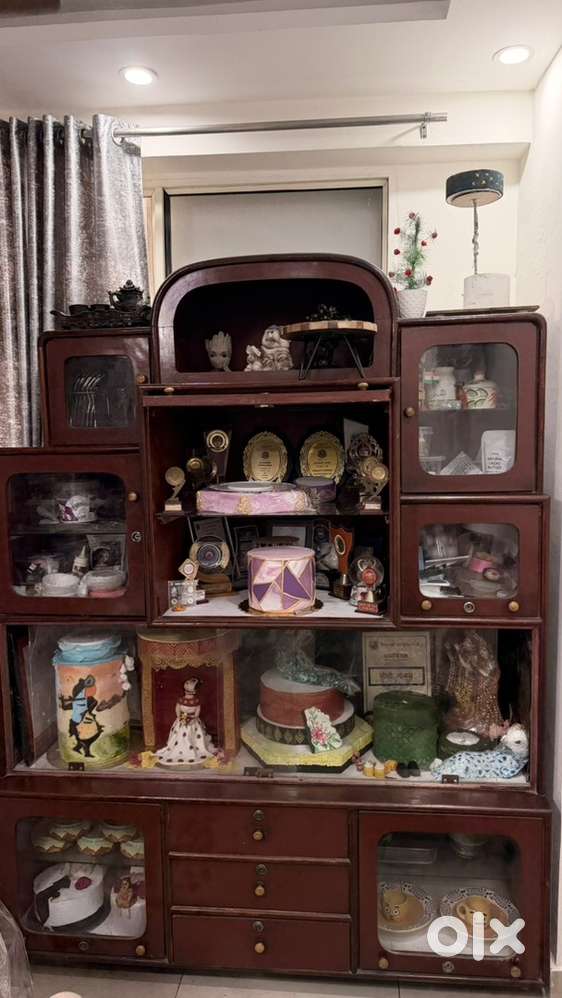 Wooden showcase
