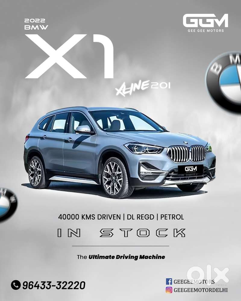Bmw X1 2.0 Sdrive20i Xline, 2021, Petrol
