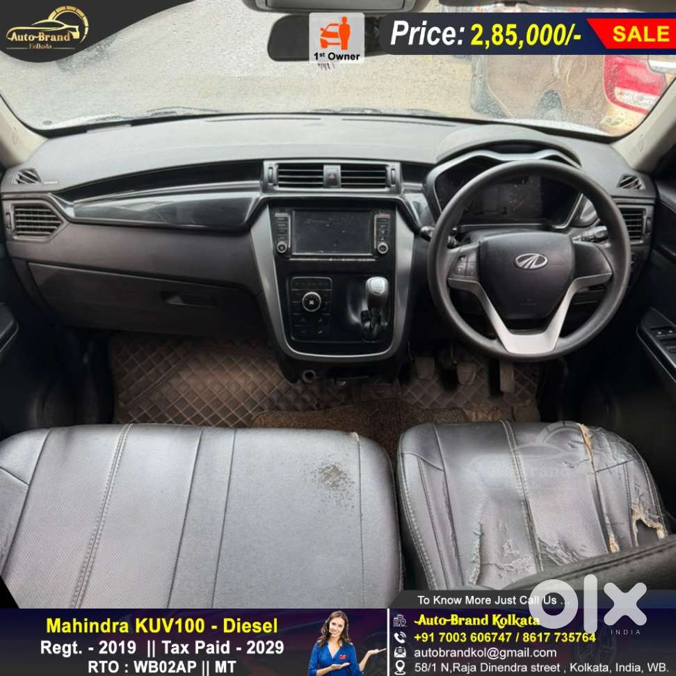 Mahindra Kuv100 Nxt 1.2 K8 Diesel 6 Str Dual Tone, 2019, Diesel