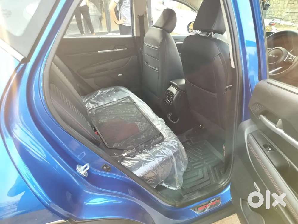Kia Sonet Gtx Plus Imt Electric Blue Single Owner Well Maintained