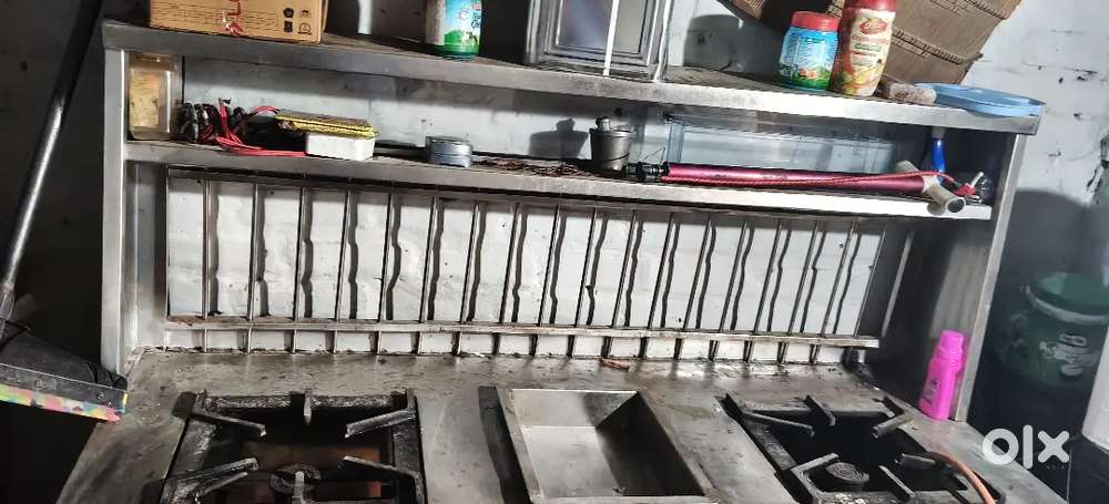 Chhole bhature counter