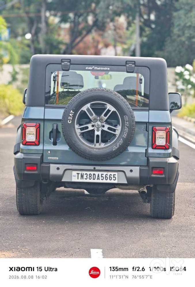 Mahindra Thar Lx D At 4wd Ht, 2022, Diesel