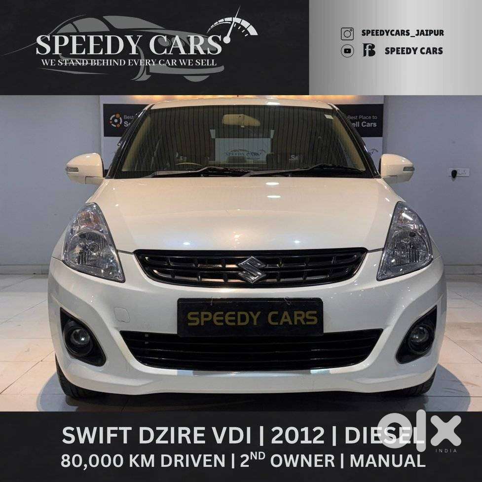 Maruti Suzuki Swift Dzire Vdi, 2012, Diesel