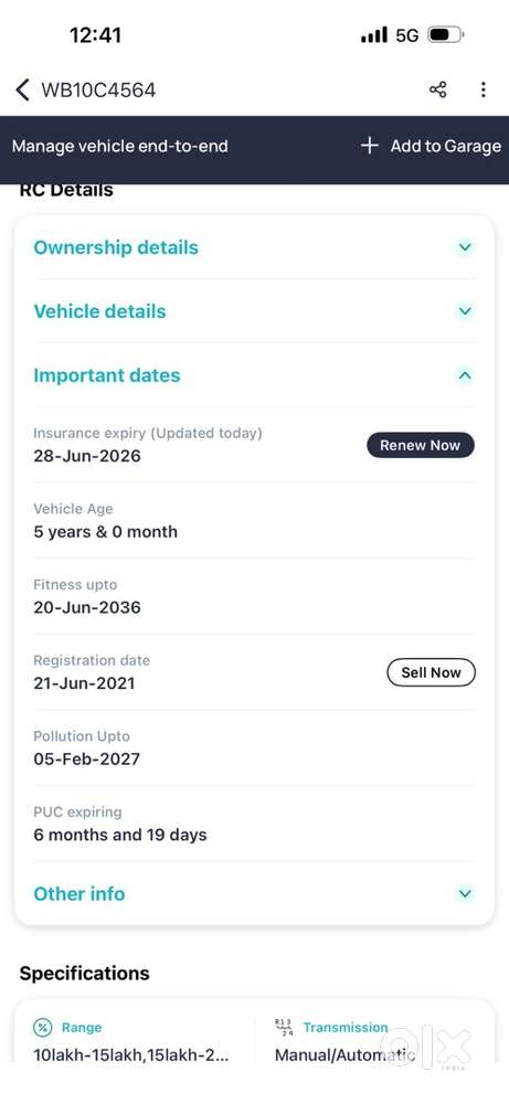 Tata Harrier Diesel Manual 2021