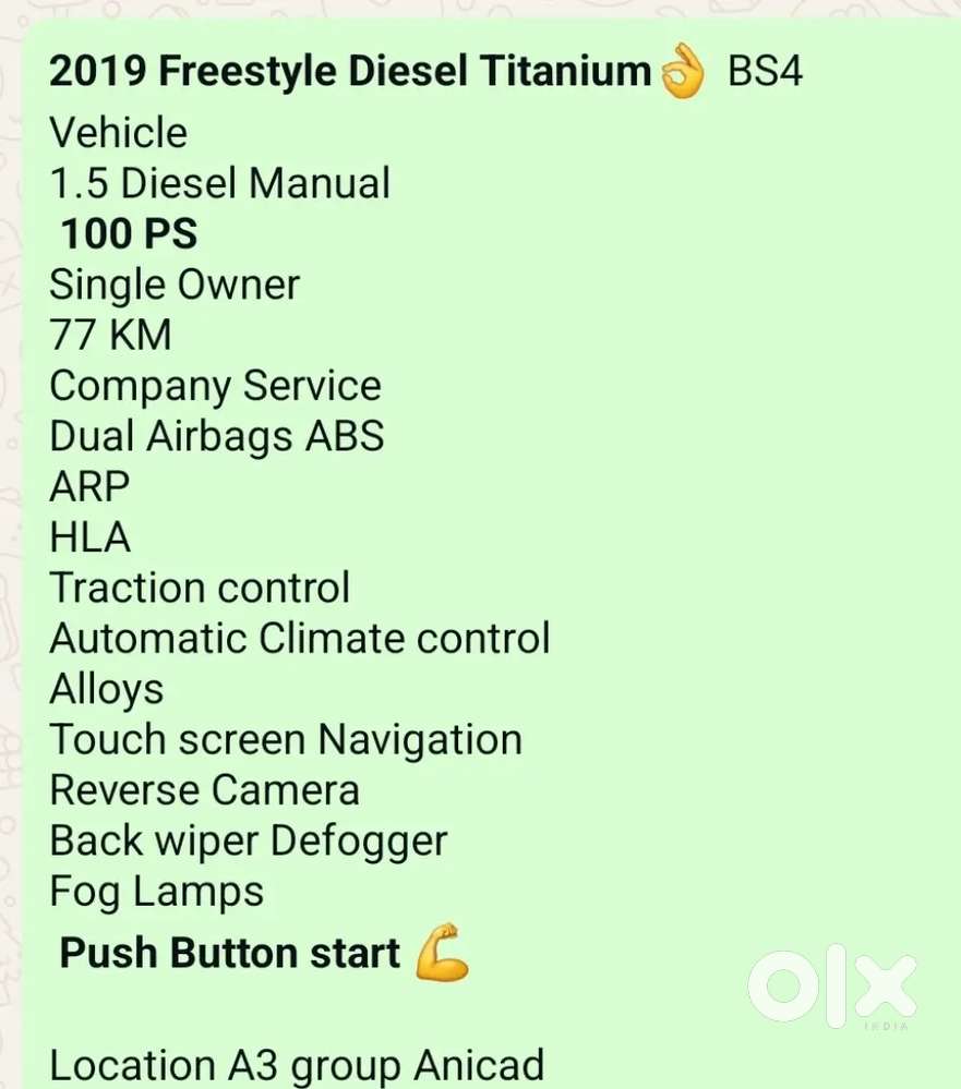 Freestyle Dsl Titanium Single Owner Bs4 Mt