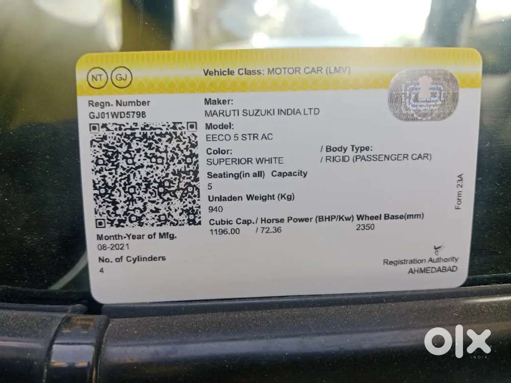 Maruti Suzuki Eeco 2021