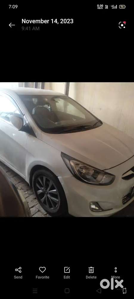 Hyundai Verna 2014 Cng & Hybrids 85000 Km Driven